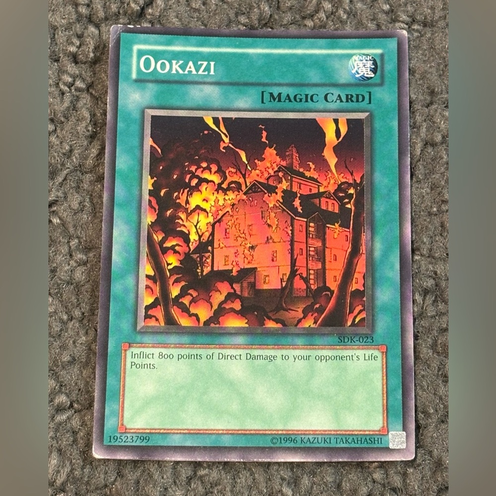 Yu-Gi-Oh TCG Ookazi SDK-023 1st Edition